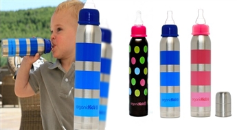 НОВОЕ ПРЕДЛОЖЕНИЕ! Детскaя бутылочкa из нержавеющей стали от organicKidz™ со скидкой 46%!