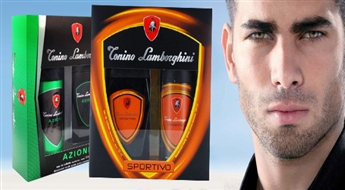 Dāvanu komplekts Tavam vīrietim! Tonino Lamborghini Sportivo vai Azione dāvanu komplekts (tualetes ūdens + dezodorants) tikai par 5.50 Ls!