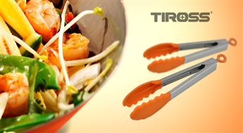 TIROSS силиконовые щипцы для пищи со скидкой 50%! Практично и удобно!