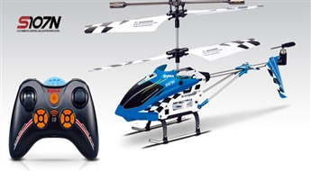 Dāvana Ziemassvētkos! Helikopters S107N ar žiroskopu un tālvadības pulti ar 50% atlaidi!