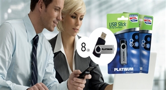 Предложение именно для тебя! USB карта памяти PLATINUM USB-Stick 8GB + доставка со скидкой 50%!