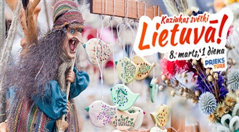 СУПЕР ПРЕДЛОЖЕНИЕ! Праздник Казюкаса в Литве! Окунись в атмосферу веселья на празднике Встречи весны!