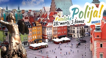 Katoliskā Polija tikai par € 65.00! Varšava – Čenstohova – Krakova – Velička. Slavenākās valsts baznīcas!