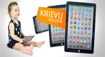 Izglītojoša rotaļlieta bērniem – planšets E-Pad ar izvēlni krievu valodā tikai par 9.25 €!