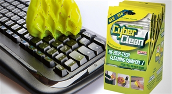 Klaviatūras un citas elektrotehnikas tīrītājs „Cyber Clean” ar 50% atlaidi!