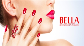 Klasiskais manikīrs + Gelish ar 47% atlaidi salonā „Bella”! Skaisti, kopti nadziņi!