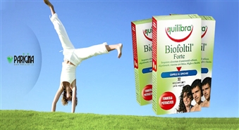 Пищевые витамины Biofoltil® Forte (32 капсулы) со скидкой 61%! Улучши здоровья кожи, волос и ногтей!