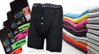 CALVIN CLASSIC мужские трусы – боксеры (3 шт.) со скидкой 42%!