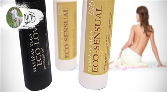 Масла для тела и массажа „Eco Sensual” ИЛИ „Eco Love” со скидкой 46%!