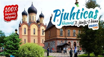 Neaizmirstams ceļojums uz krāšņo Pjuhticas klosteri ar 50% atlaidi!