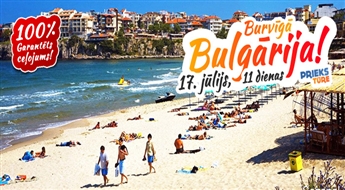 Burvīgā Bulgārija! 11 neaizmirstamas dienas pie Melnās jūras! Ar iespēju ieraudzīt Miškoļci – Bukareste – Nesebra – Sozopole – Stambula! Visas naktis viesnīcās!