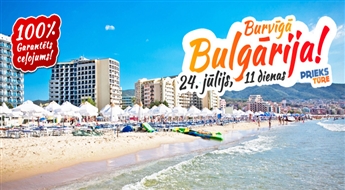 Burvīgā Bulgārija! 11 neaizmirstamas dienas pie Melnās jūras! Ar iespēju ieraudzīt Miškoļci – Bukareste – Nesebra – Sozopole – Stambula! Visas naktis viesnīcās!