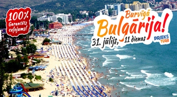Burvīgā Bulgārija! 11 neaizmirstamas dienas pie Melnās jūras! Ar iespēju ieraudzīt Miškoļci – Bukareste – Nesebra – Sozopole – Stambula! Visas naktis viesnīcās!