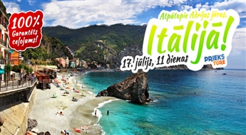 Atpūta Itālijā pie Adrijas jūras. Vīne – Venēcija – Rimini – San Marino – Roma – Florence!