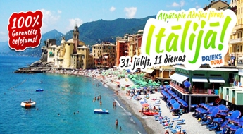 Atpūta Itālijā pie Adrijas jūras. Vīne – Venēcija – Rimini – San Marino – Roma – Florence!