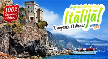 Atpūta Itālijā pie Adrijas jūras. Vīne – Venēcija – Rimini – San Marino – Roma – Florence!