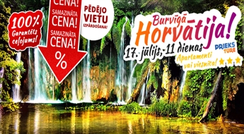 Burvīgā Horvātija! 11 neaizmirstamas dienas Adrijas jūras krastā! Ar iespēju ieraudzīt Melnkalni, Bosniju un Hercegovinu! Bez nakts pārbraucieniem!