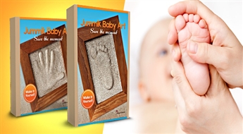Комплект для изготовления отпечатков ручек или пяточек малыша ''Jummik Baby Art'' всего за 13.94 Eur!