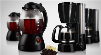 Просыпайся утром с чашкой вкусного чая или кофе! C3 черный чайный автомат ИЛИ кофейный автомат MINI Tap&Brew (для 6 чашек кофе) всего за 15.50 Eur!