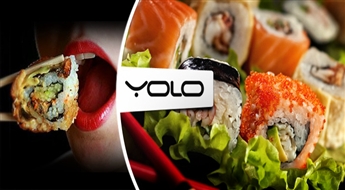 Kafejnīca "Yolo" piedāvā: Izveido pats savu suši lielo komplektu, kurā ietilpst 32gb. VAI 48 gb!