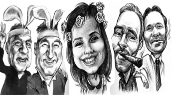 Melnbalta karikatūra vienai VAI divām personām (JPG un PDF formātā) ar 50% atlaidi! Labs garastāvoklis, skaistas atmiņas un smaids garantēts!