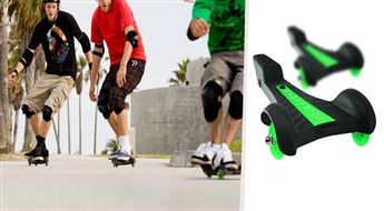 Super Skater pēdējās paaudzes trīsstūrveida skrituļdēlis ar ekskluzīvu dizainu tikai par 17.99 Eur!