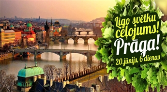 Sagaidīsim Līgo svētkus Čehijā! Prāga – Karlovi Vari – Čehu Šveivce - Drēzdene