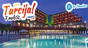Karstā nedēļa saulainajā Turcijas piekrastē! Delphin Deluxe Resort, 5*, ULTRA ALL INCLUSIVE! Izbaudi ilgi gaidīto vasaru!