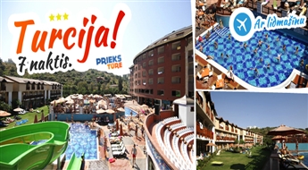 Karstā nedēļa saulainajā Turcijas piekrastē! Club Konakli Hotel, 5*, ALL INCLUSIVE! Izbaudi ilgi gaidīto vasaru!
