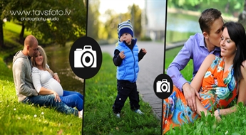 Kreatīva fotosesija dabā – Rīgas centrā, Salaspilī vai Ogrē ar 60% atlaidi! Dāvājiet sev, vai savam tuvam, mīļam cilvēkam, skaistus un neaizmirstamus mirkļus!