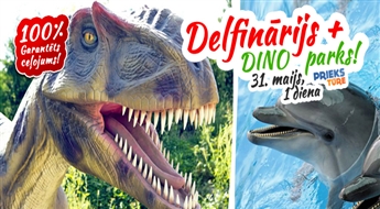 Atpūta Delfinārijā un DINO parkā Lietuvā!