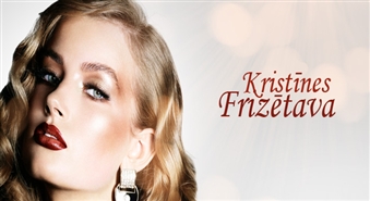 Вечерний макияж и прическа на Ваш выбор в „Kristīnes frizētava” со скидкой 60%! Встречайте праздник с красивой прической и неотразимым макияжом!