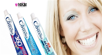 Zobu pasta bojājumu un zobakmens novēršanai "Protection Plaque and Cavities", zobu pasta stipriem un veseliem zobiem "Action 360°" un baltinošā zobu pasta "Ox Active Whitening" ar 43% atlaidi!
