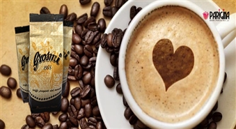 Настоящий итальянский молотый кофе „Grosmi ARABICA” (250 гр.) со скидкой 55%! Изысканное удовольствие от настоящего кофе! Начните свое утро со вкусным кофе!
