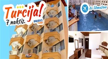 Горячая неделя на солнечном побережье Турции! KLEOPATRA DEVELI HOTEL 3*, Bed & Breakfast! Насладись долгожданным летом!