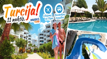 Tavs neaizmirstamais atvaļinājums Turcijas piekrastē! PORTO AZZURRO CLUB MARE 4*, ALL INCLUSIVE! Izbaudi ilgi gaidīto vasaru!