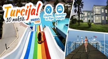 Tavs neaizmirstamais atvaļinājums Turcijas piekrastē!  EUPHORIA PALM BEACH 5*, ULTRA ALL INCLUSIVE! Izbaudi ilgi gaidīto vasaru!