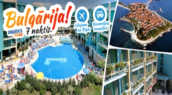 Tavs neaizmirstamais atvaļinājums Bulgārijas piekrastē! DIAMOND 4*, Half Board! Izbaudi ilgi gaidīto vasaru!