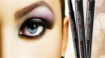 PIEGĀDE VISĀ LATVIJĀ! Acu laineris Maybelline Lasting Drama tikai par 4.00 Eur!