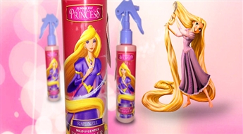 ДОСТАВКА ПО ВСЕЙ ЛАТВИИ! Disney Princess Rapunzel спрей для непослушных волос (200 мл) со скидкой 50%!