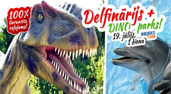 Atpūta Delfinārijā un DINO parkā Lietuvā!