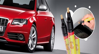 Restaurācijas zīmulis pret skrambām (ar diviem serdeņiem komplektā)! Skaists un ideāls automobilis!