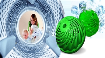 PIEGĀDE VISĀ LATVIJĀ! Clean Ball veļas mazgāšanas bumba ar 60% atlaidi!