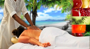 СПА ритуал экзотических фруктов для тела и лица в салоне „Orange Spa” всего за 14.50 Eur!