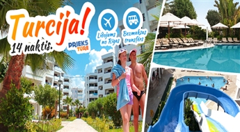Tavs neaizmirstamais atvaļinājums Turcijas piekrastē!  PORTO AZZURRO CLUB MARE 4*, ALL INCLUSIVE! Izbaudi ilgi gaidīto vasaru!