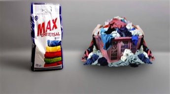 ДОСТАВКА ПО ВСЕЙ ЛАТВИИ! MAX стиральный порошок (5 кг.) всего за 4.20 Eur!