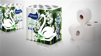 IZDEVĪGS PIEDĀVĀJUMS! WC papīrs (24 ruļļi, 3 slāņi) ar vieglu jasmīna aromātu tikai par 4.50 Eur!