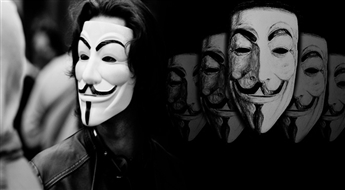 ДОСТАВКА ПО ВСЕЙ ЛАТВИИ! Маска Anonymous со скидкой 50%!
