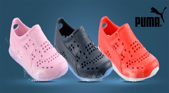 PUMA aqua обувь для детей, разных цветов со скидкой 52%!