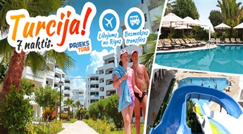 Tavs neaizmirstamais atvaļinājums Turcijas piekrastē!  PORTO AZZURRO CLUB MARE 4*, ALL INCLUSIVE! Izbaudi ilgi gaidīto vasaru!